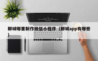 石狮聊城哪里制作微信小程序（聊城app有哪些）
